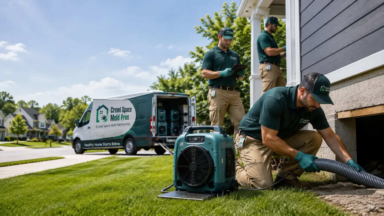 Crawl Space Mold Removal in Shipshewana, IN